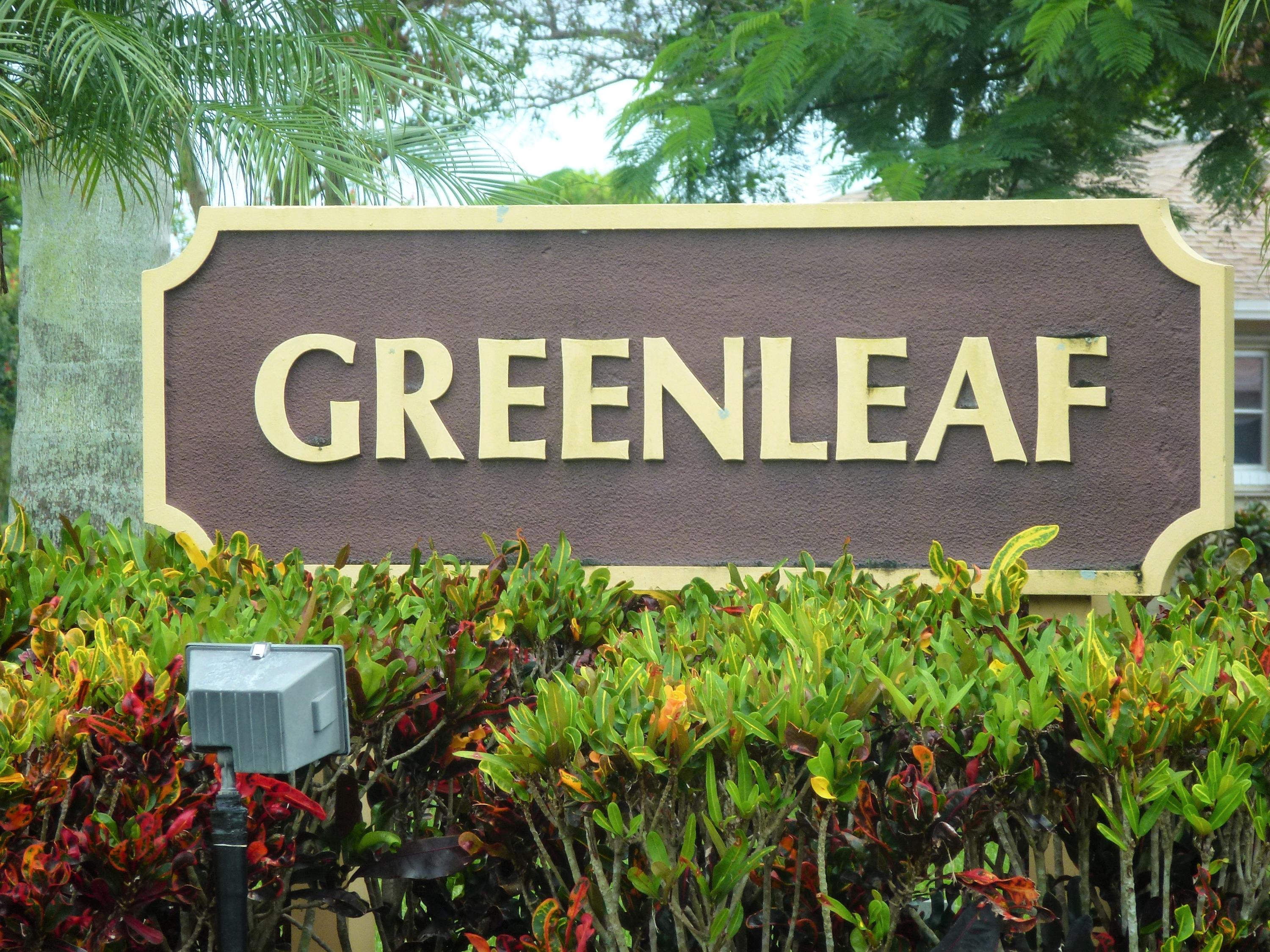 18952 Argosy Drive Boca Raton, FL 33496 - Photo 26 of 27 Greenleaf Neighborhood Sign