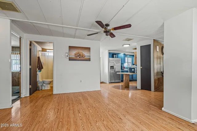 a view of a back yard of the house