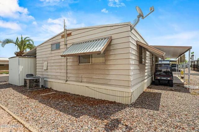 a view of a house with a balcony