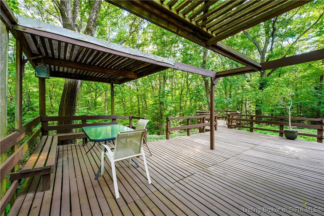 531 Spickert Knob Road New Albany, IN 47150 - Photo 31 of 39 Pergola for shaded space