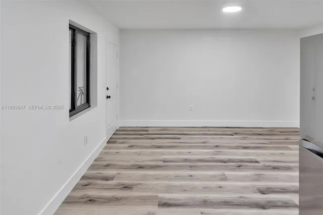 a view of a small space