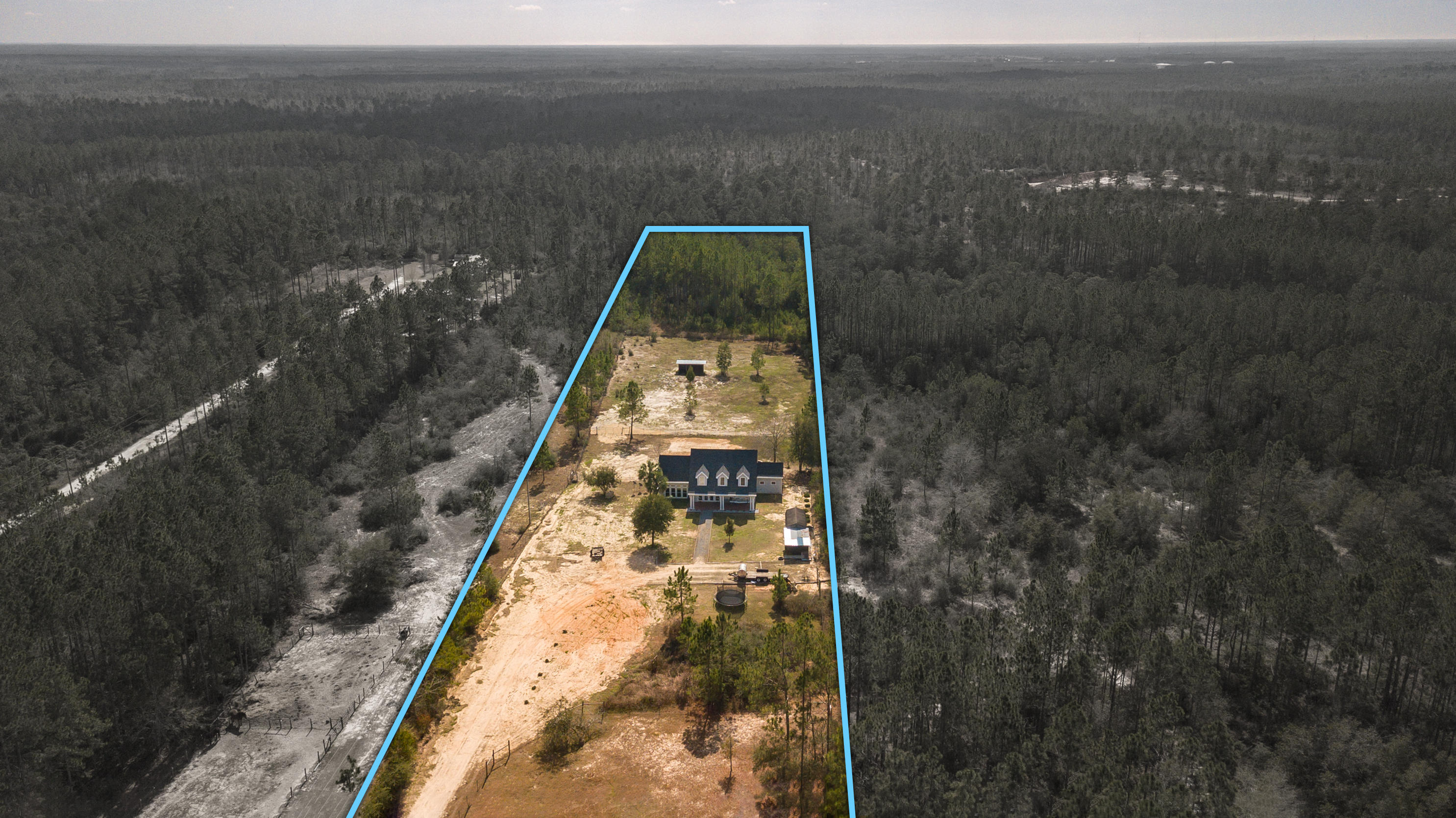 1120 Rock Hill Road DeFuniak Springs, FL 32435 - Photo 3 of 54 1120 Rock Hill Rd Aerial-4-2