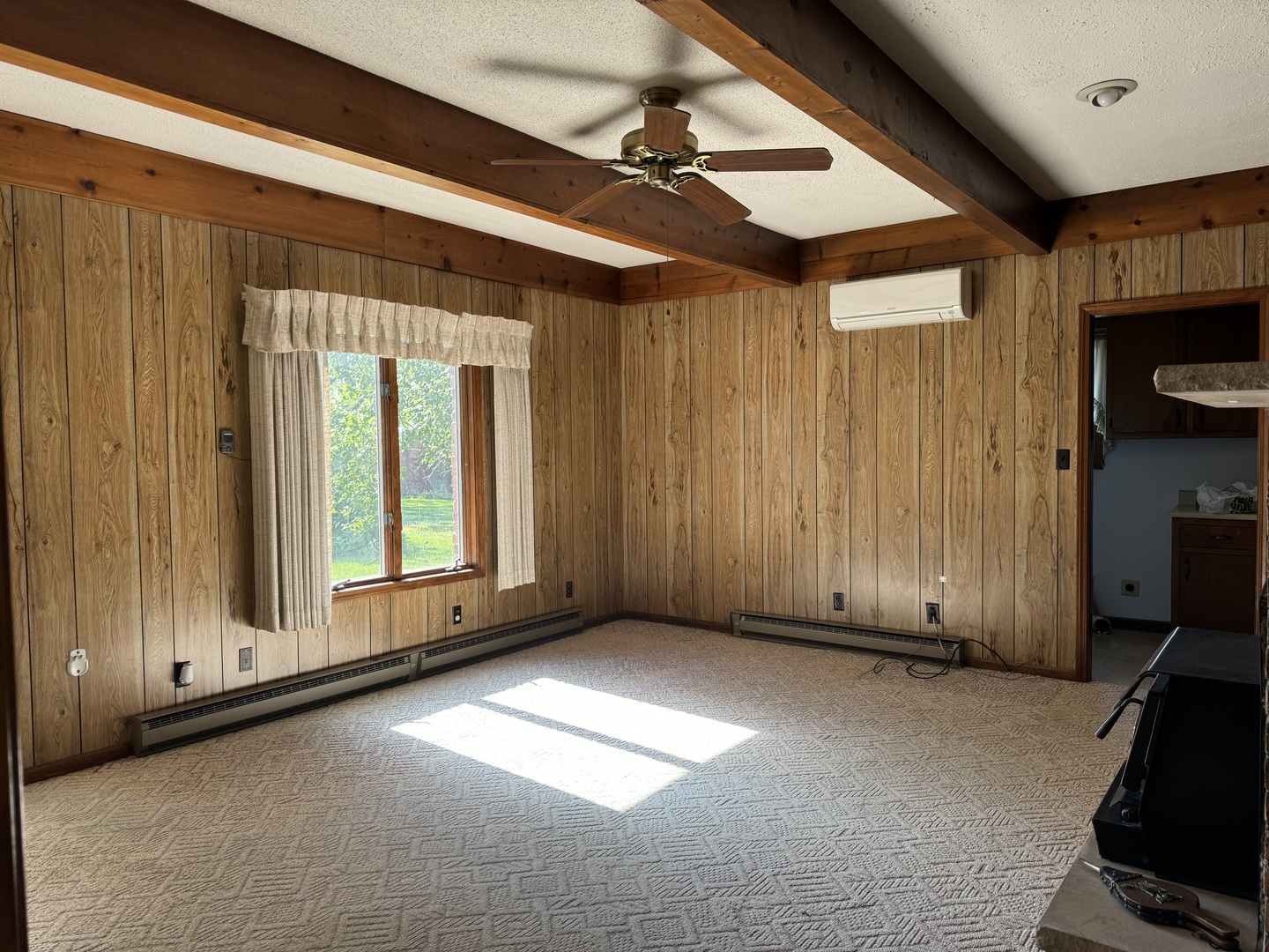 3222 250 East Road Herscher, IL 60941 - Photo 14 of 31 a view of a room with wooden walls