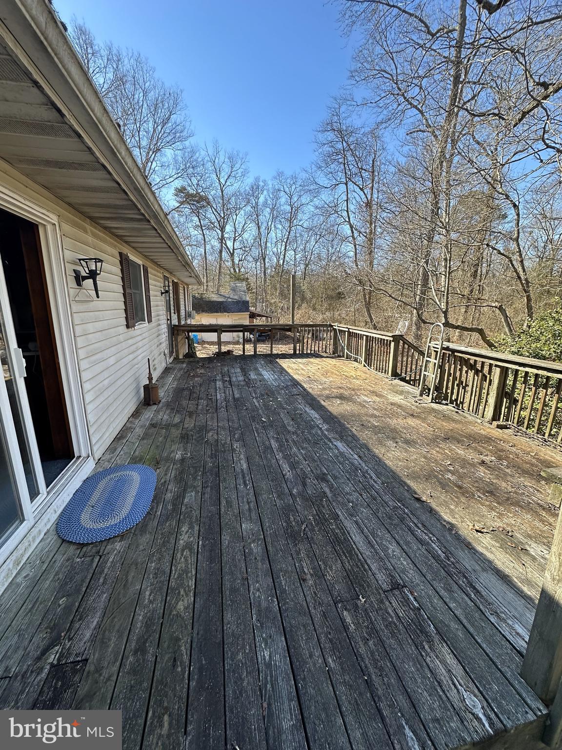 14706 Cherry Lane Ridgely, MD 21660 - Photo 16 of 17 a view of outdoor space with wooden floor and fence