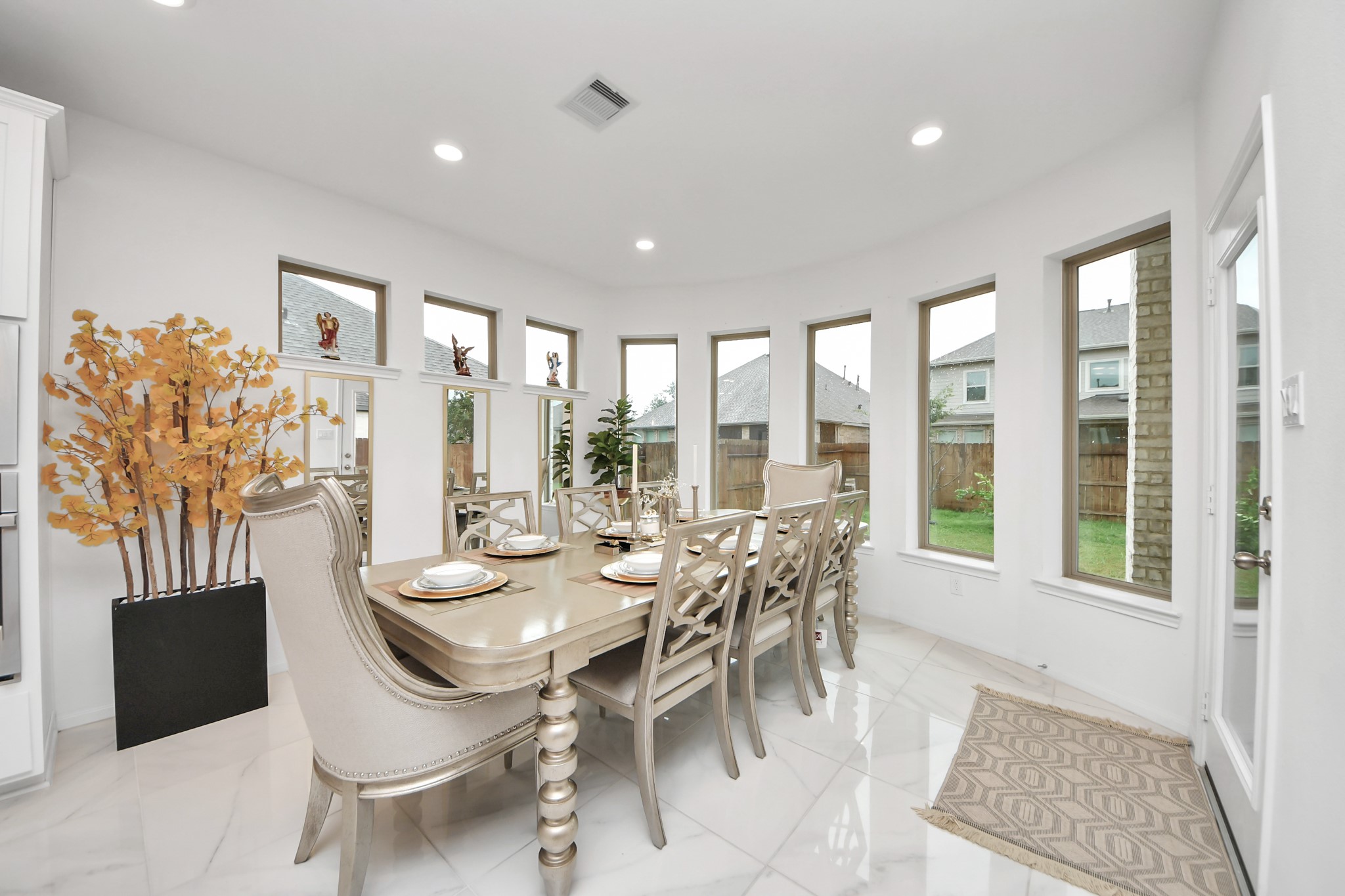 14948 Galileo Gates Drive Conroe, TX 77302 - Photo 16 of 30 a view of a dining room with furniture window and outside view