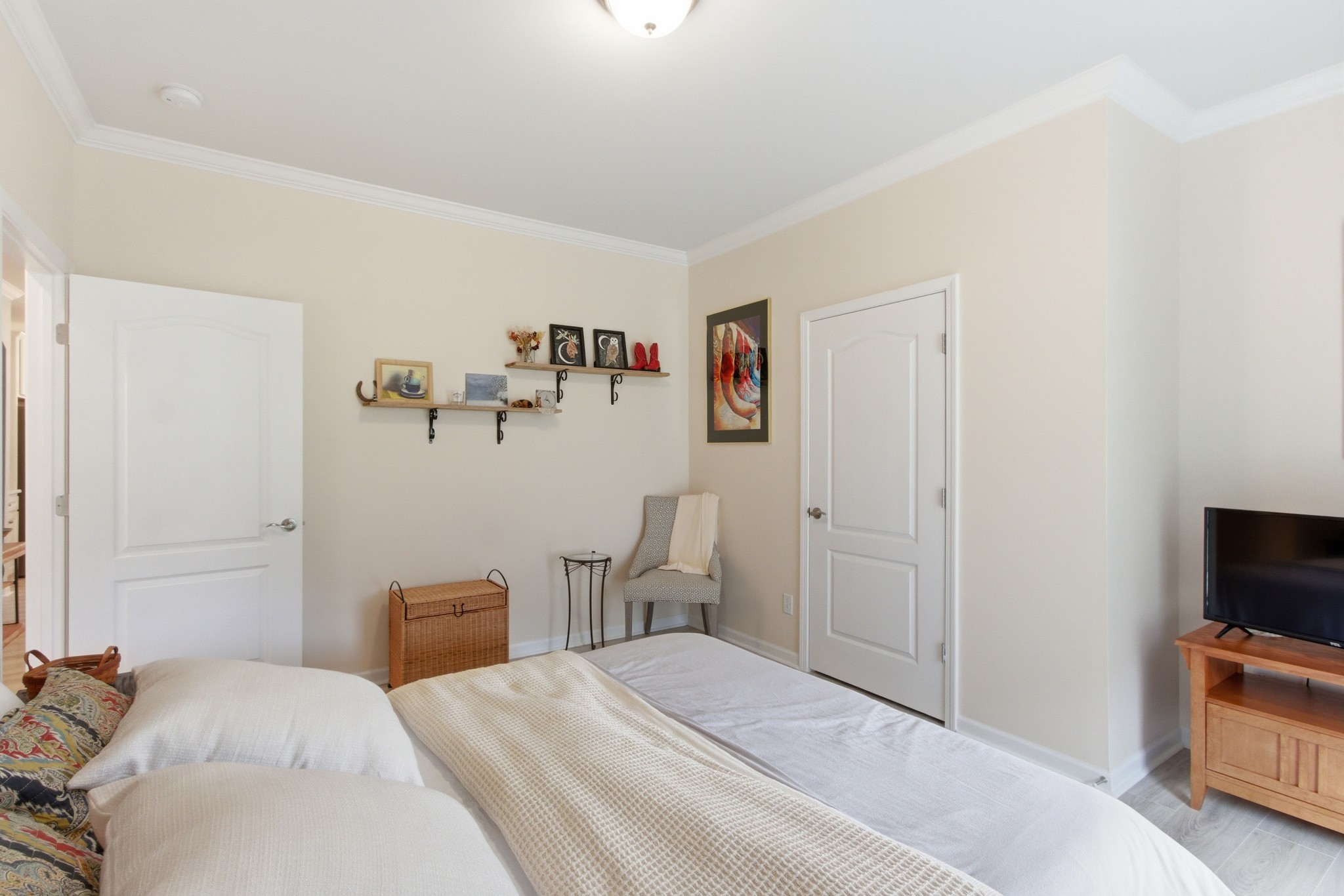 2321 Lawrence Ridge Spring Hill, TN 37174 - Photo 33 of 59 a bedroom with a bed and a television