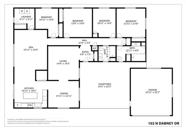 $3,000 | 102 North Dabney Drive, Slidell, LA 70458