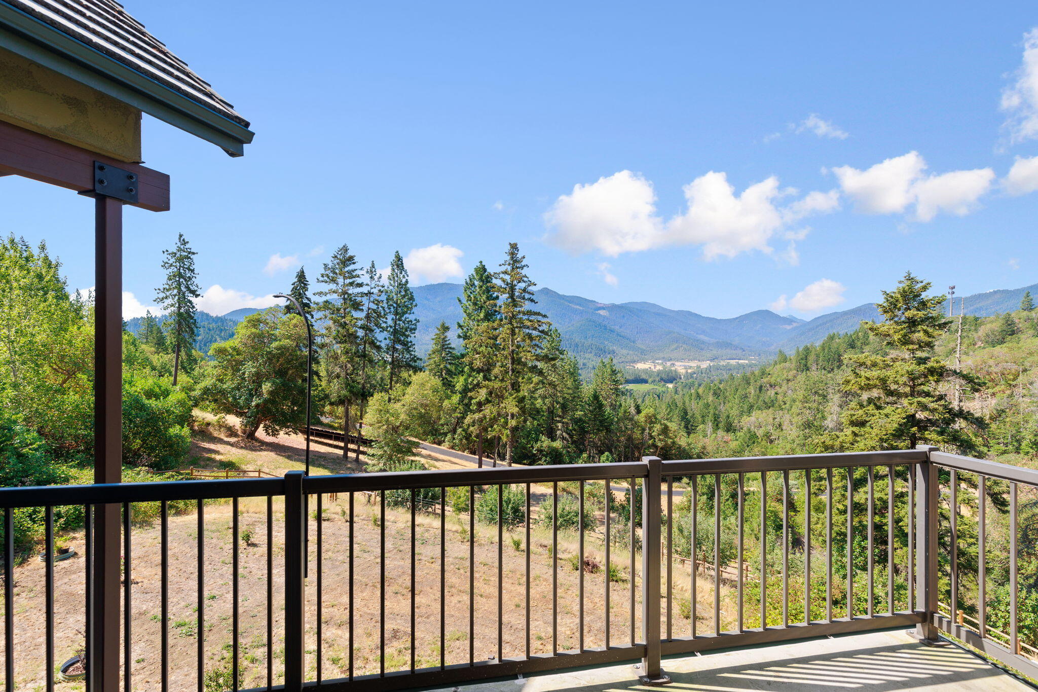 7304 North Applegate Road Grants Pass, OR 97527 - Photo 37 of 87 Vast views from main floor balcony