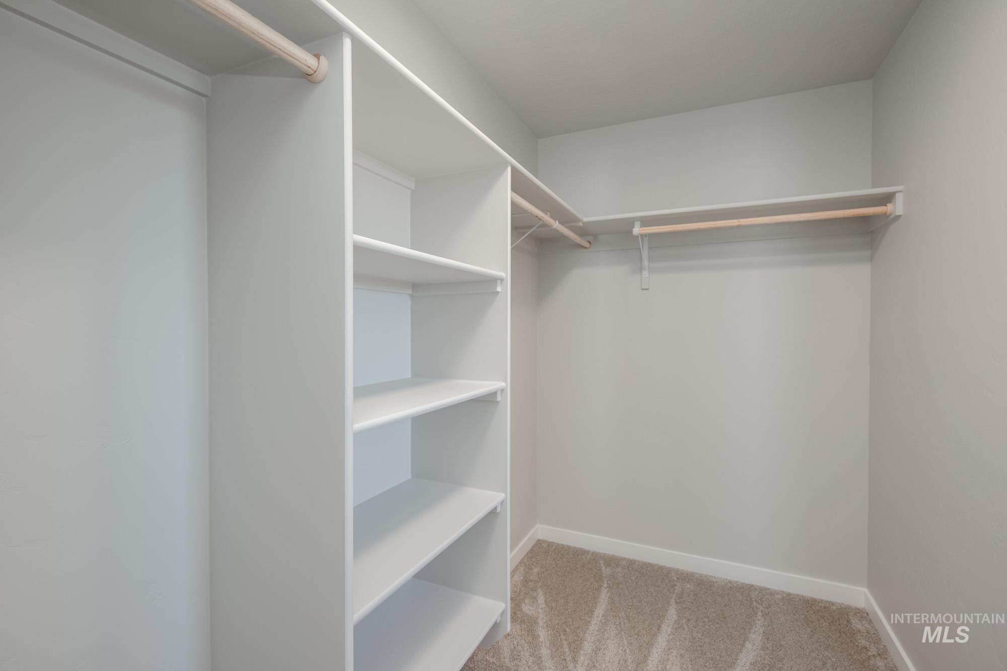 2058 South Border Way Meridian, ID 83642 - Photo 16 of 25 Walk in closet featuring light colored carpet