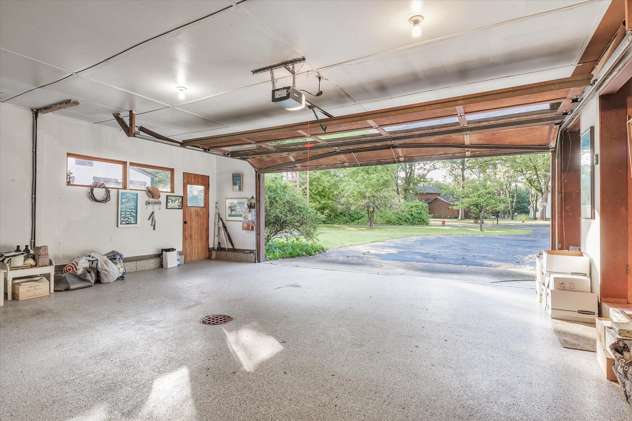 2499 Roncy Road Benton Harbor, MI 49022 - Photo 33 of 56 Freshely Coated Garage Floor