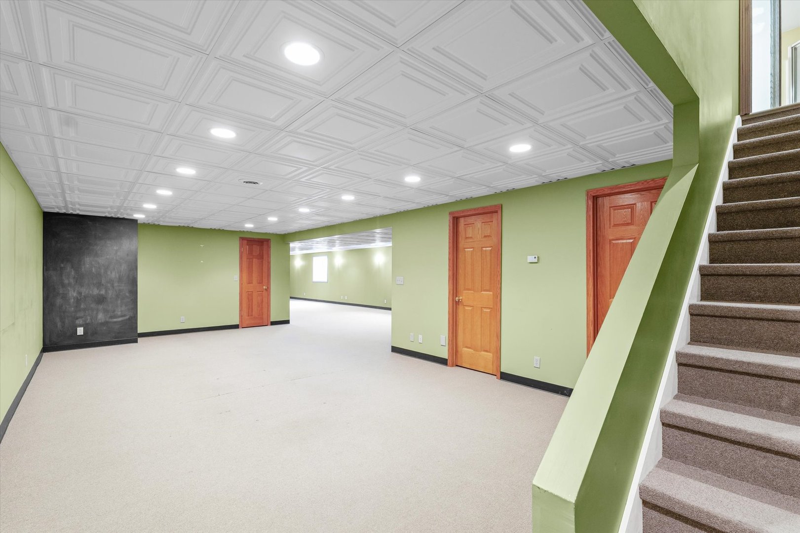 8735 North 2000 E Road Fairbury, IL 61739 - Photo 26 of 64 a view of an empty room with stairs