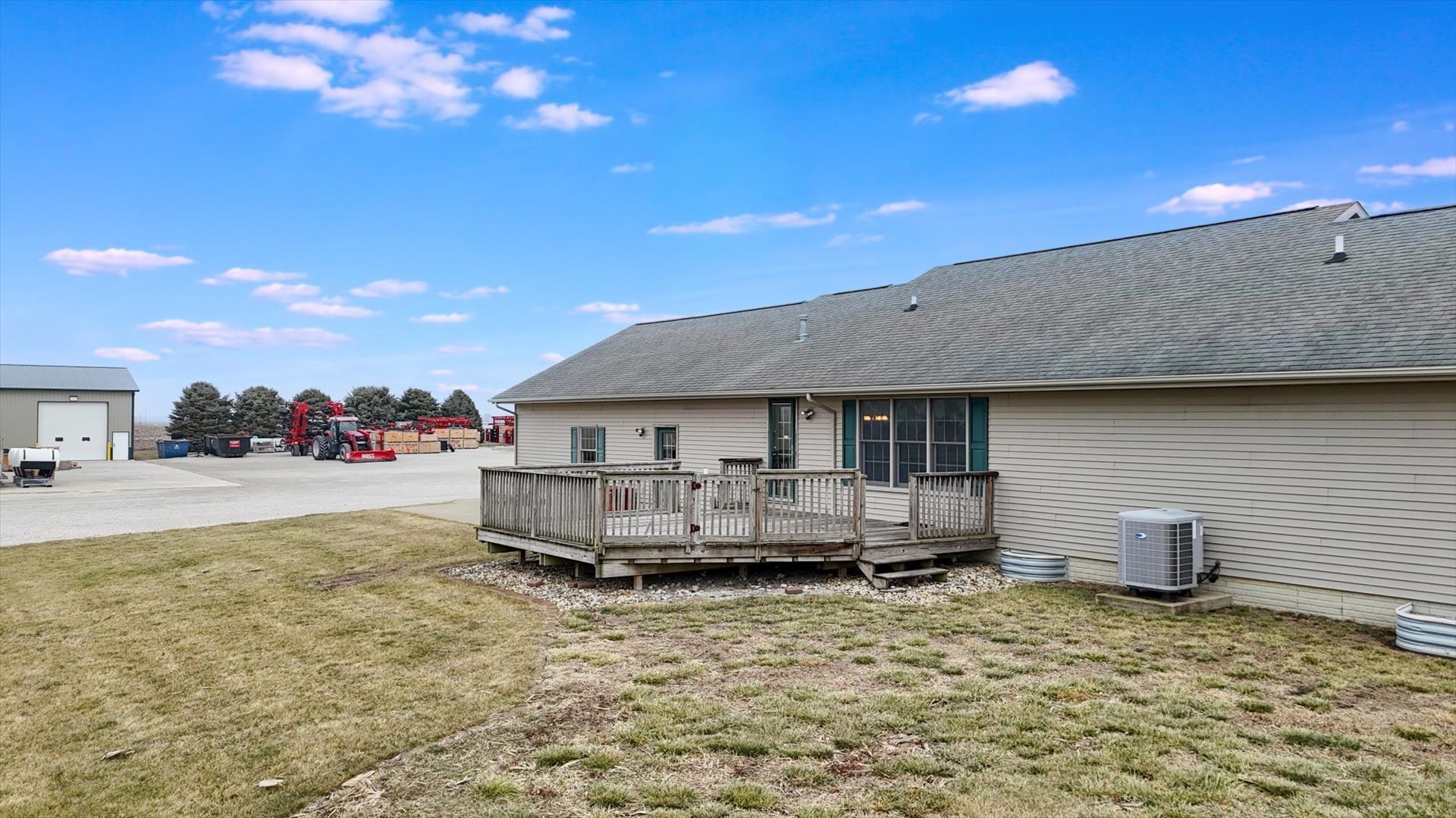 8735 North 2000 E Road Fairbury, IL 61739 - Photo 35 of 64 a view of a house with a yard