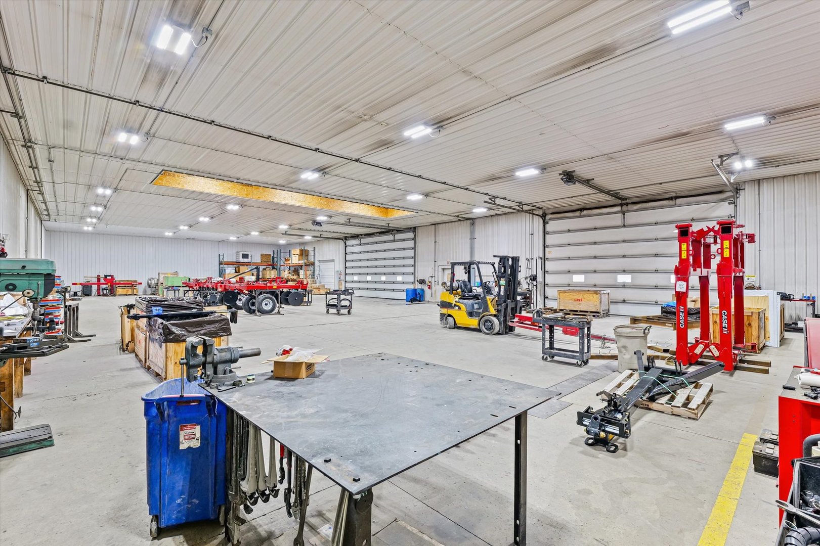 8735 North 2000 E Road Fairbury, IL 61739 - Photo 43 of 64 a view of a room with gym equipment