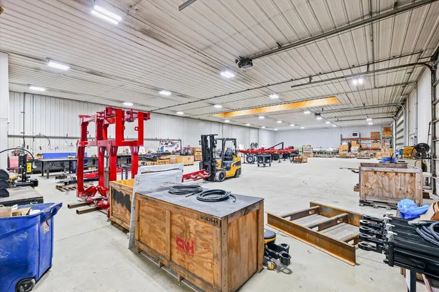 a view of a room with furniture