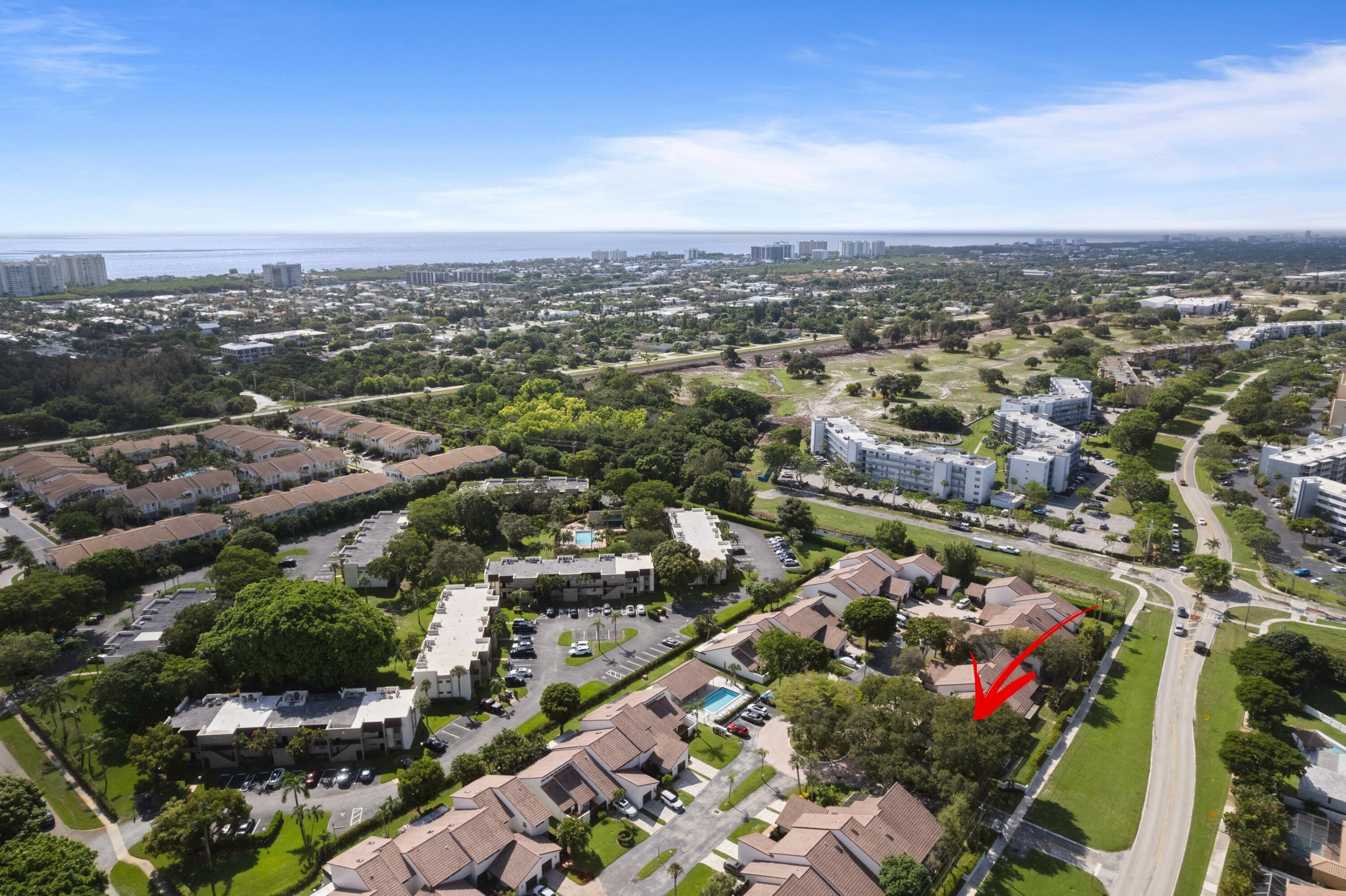 6850 Northwest 2nd Avenue, Unit 16 Boca Raton, FL 33487 - Photo 24 of 40 Aerial Neighborhood View