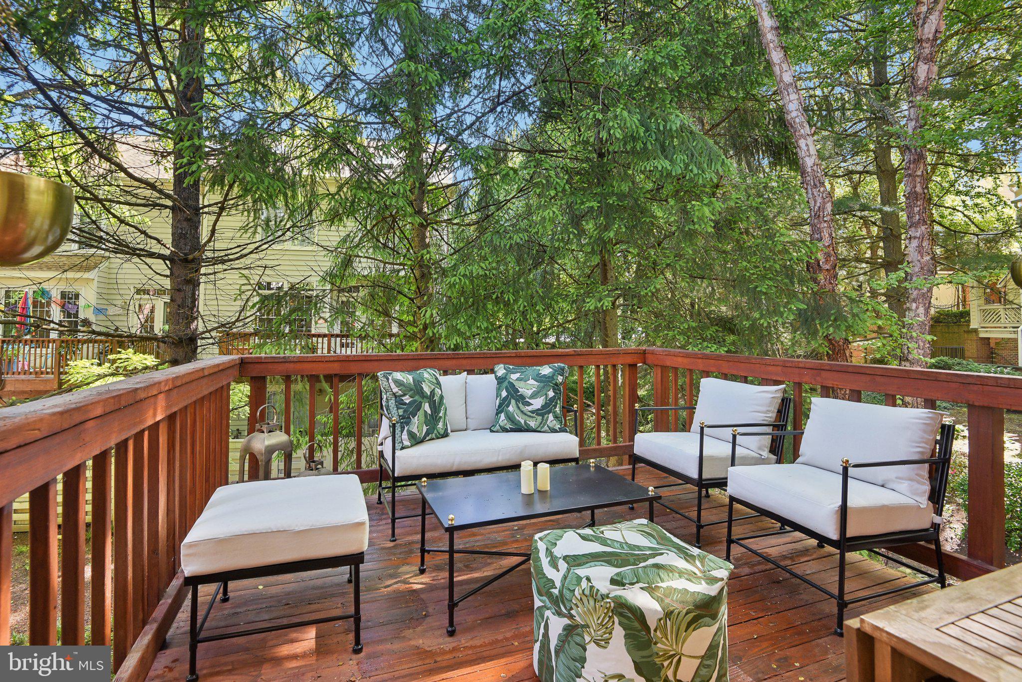 1331 Sundial Drive Reston, VA 20194 - Photo 14 of 38 Inviting deck off kitchen and family room!