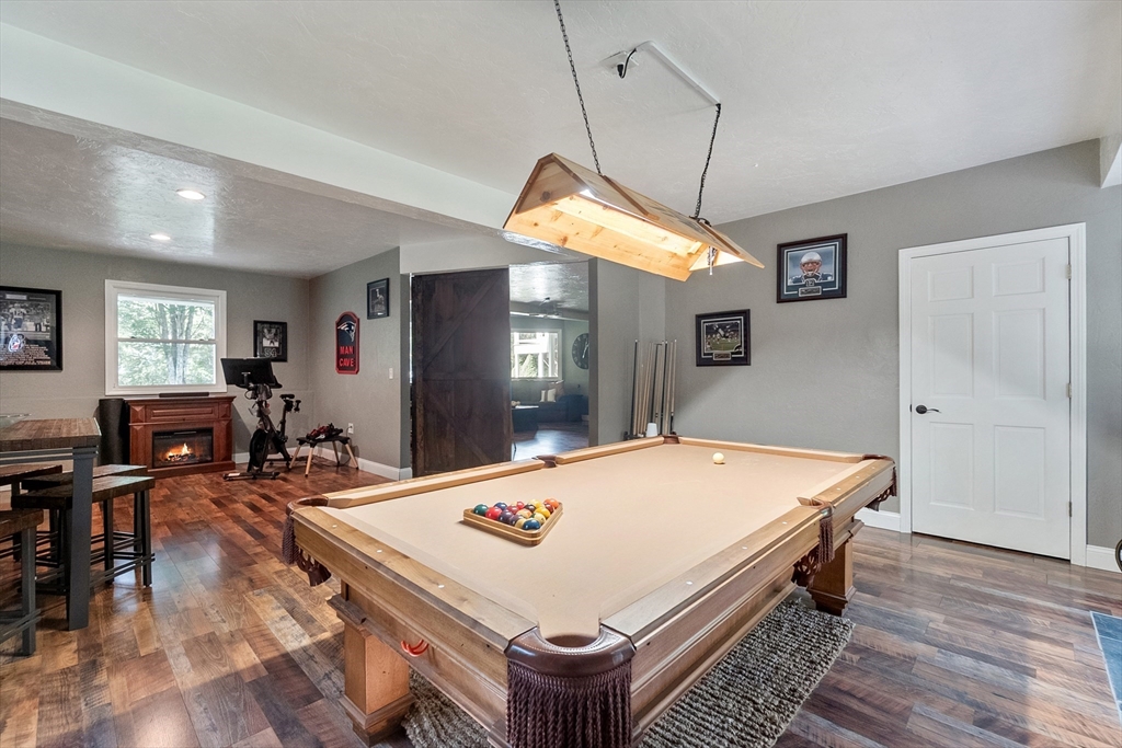 124 Wood Hill Road Monson, MA 01057 - Photo 31 of 41 a room with pool table and window