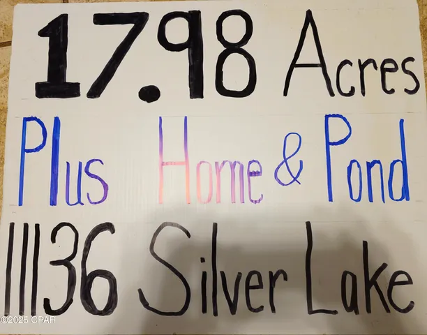 $268,500 | 11136 Silver Lake Road, Fountain, FL 32438