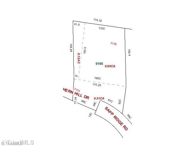 7174 Sapp Ridge Road Pfafftown, NC 27040 - Photo 16 of 16 Plat Map.