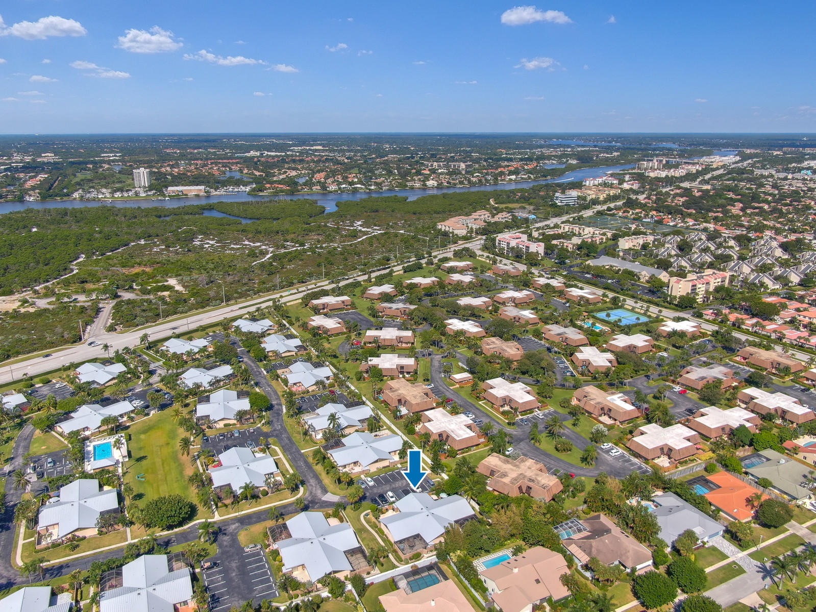 1801 South Us Highway, Unit 11B Jupiter, FL 33477 - Photo 28 of 29 Aerial