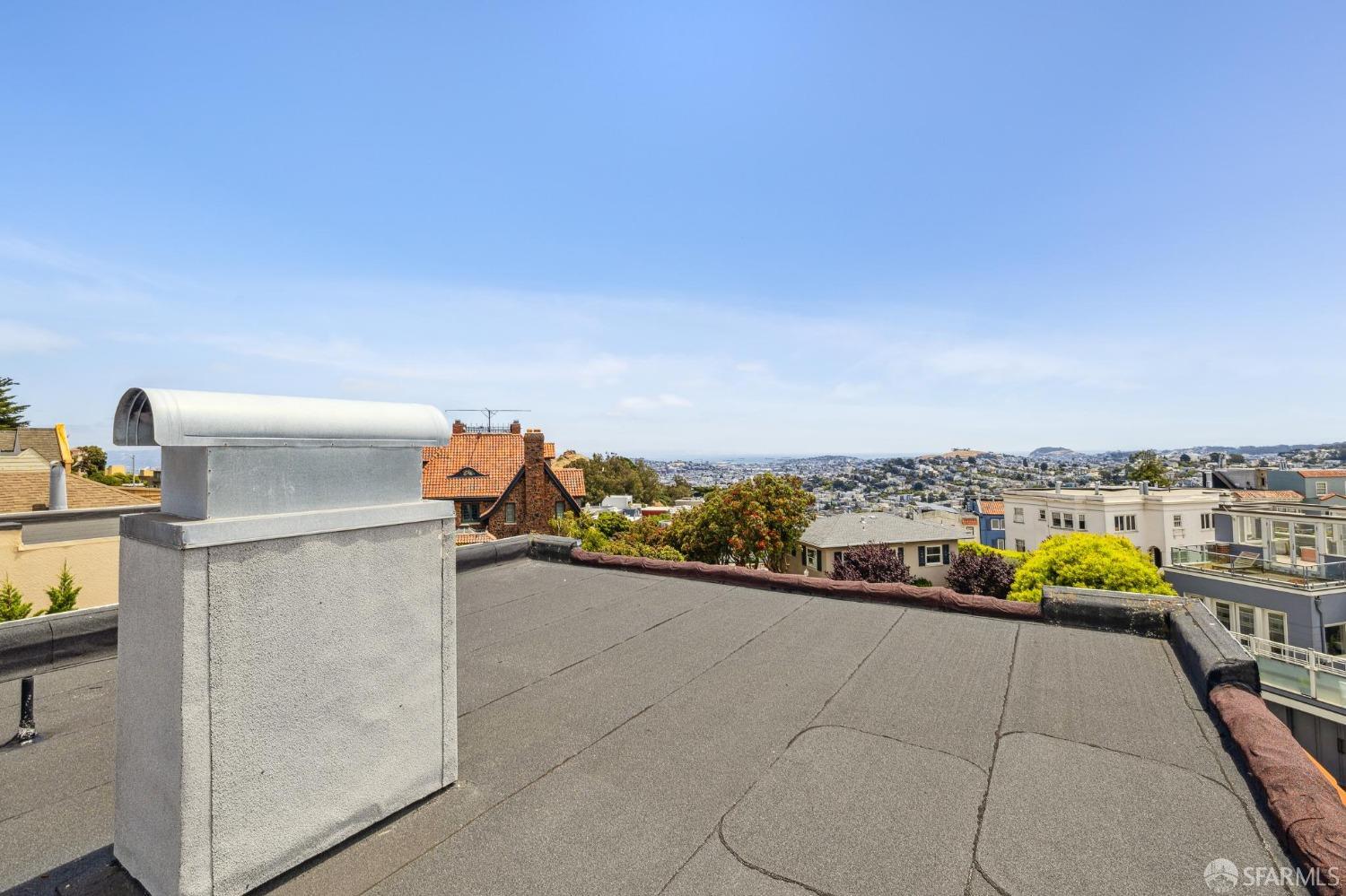 54 Upper Terrace San Francisco, CA 94117 - Photo 33 of 61 a terrace with a bench and a couch