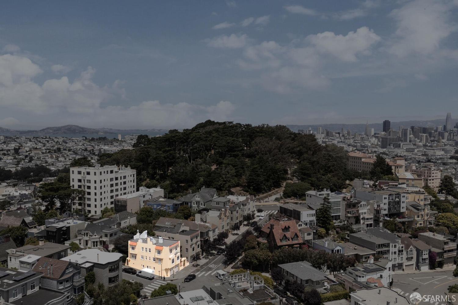 54 Upper Terrace San Francisco, CA 94117 - Photo 49 of 61 an aerial view of a city