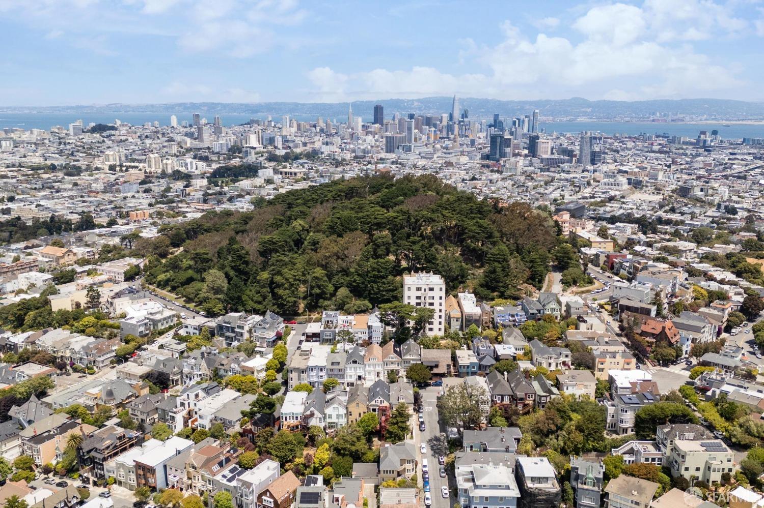54 Upper Terrace San Francisco, CA 94117 - Photo 55 of 61 an aerial view of a city