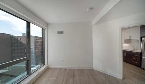 a view of a walk in closet