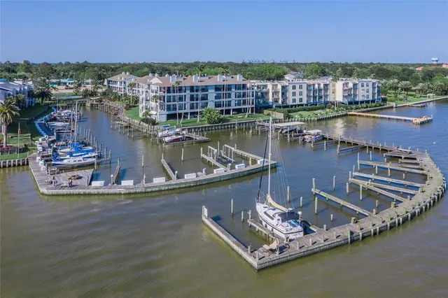 a view of a lake with a nearby beach