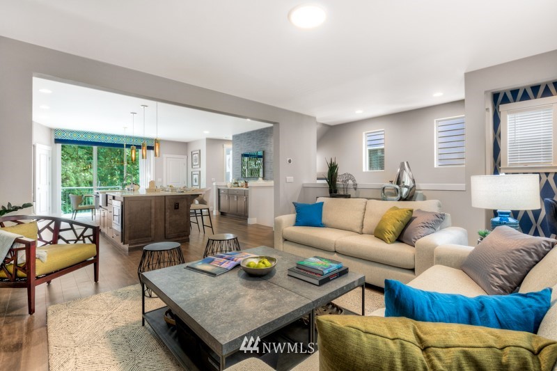 19718 Meridian Place West, Unit 26 Bothell, WA 98012 - Photo 5 of 38 a living room with furniture and wooden floor