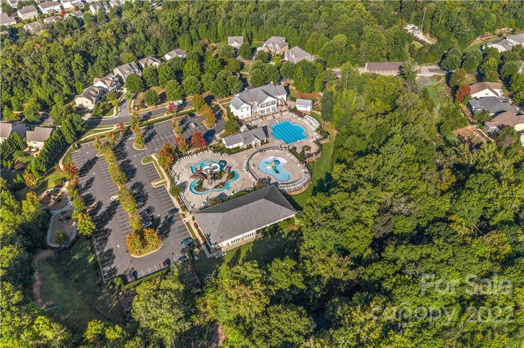 4025 Shadowbrook Road Waxhaw, NC 28173 - Photo 47 of 48 an aerial view of a house with yard swimming pool and outdoor seating