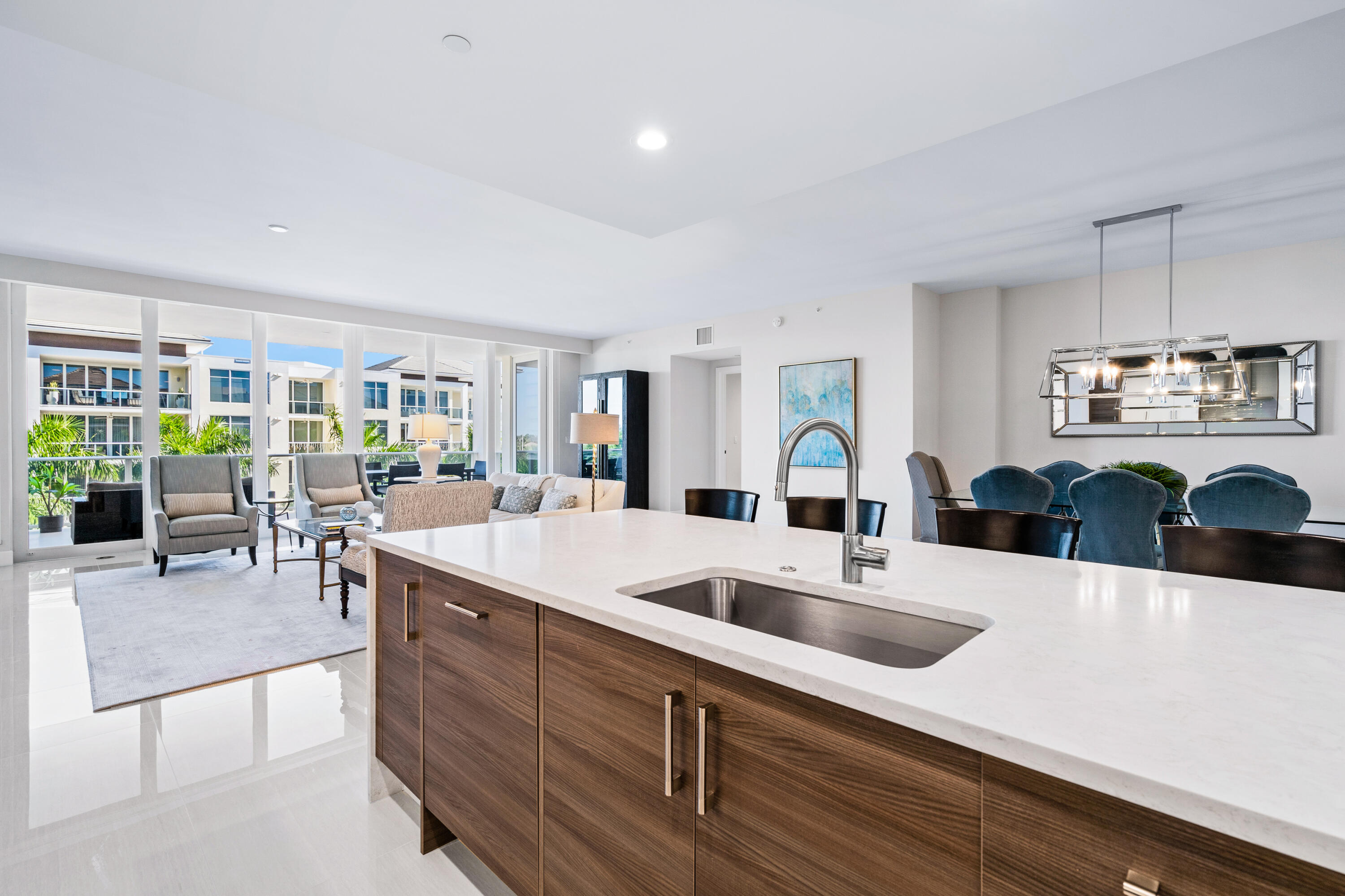 2720 Donald Ross Road, Unit 402 Palm Beach Gardens, FL 33410 - Photo 14 of 41 Kitchen Island