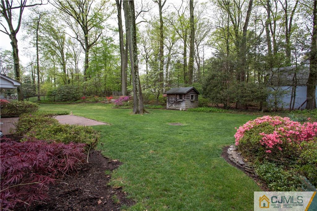 103 Buchanan Road Edison, NJ 08820 - Photo 2 of 25 a view of a backyard with garden and trees