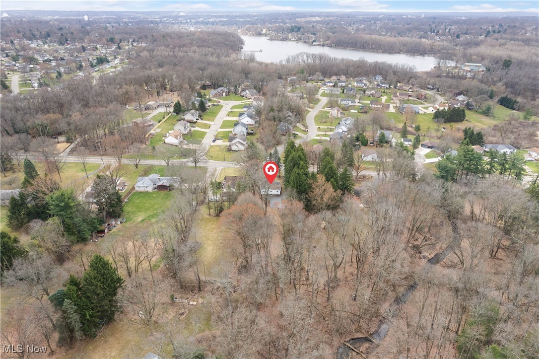 5415 12th Street Northwest Canton, OH 44708 - Photo 34 of 35 Bird's eye view with a water view
