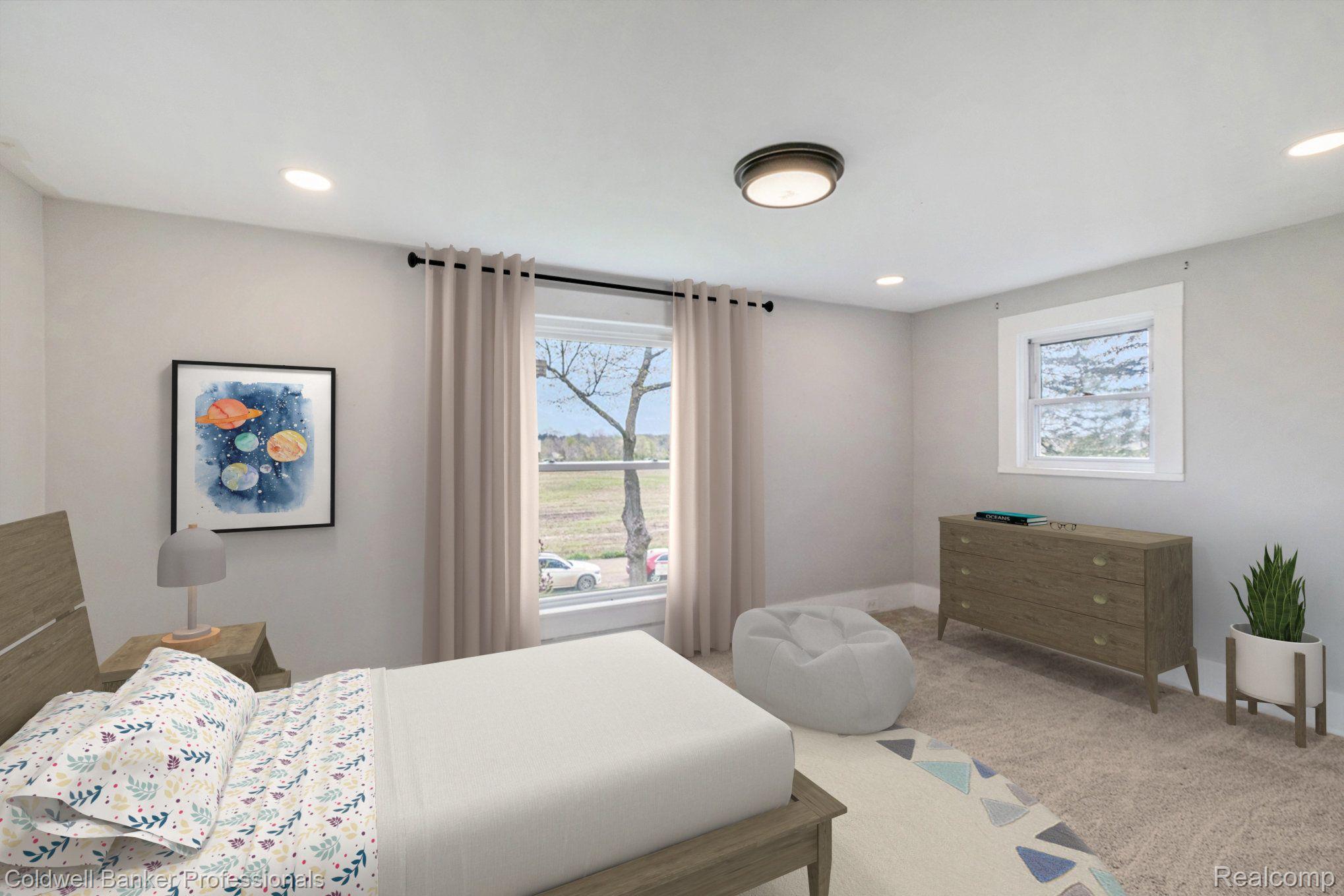 3642 South Geeck Road Durand, MI 48429 - Photo 7 of 30 Overhead lighting in all the bedrooms too