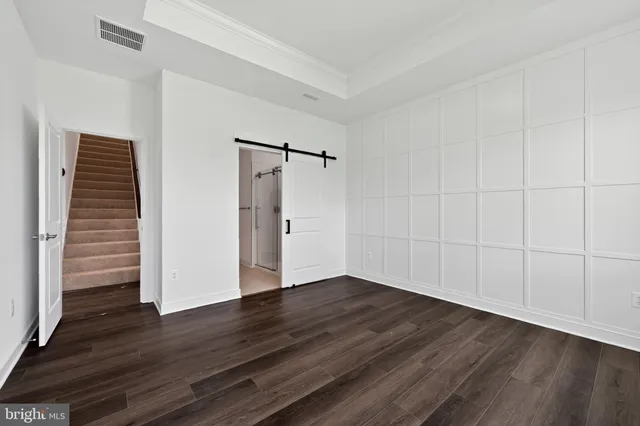 wooden floor in an empty room