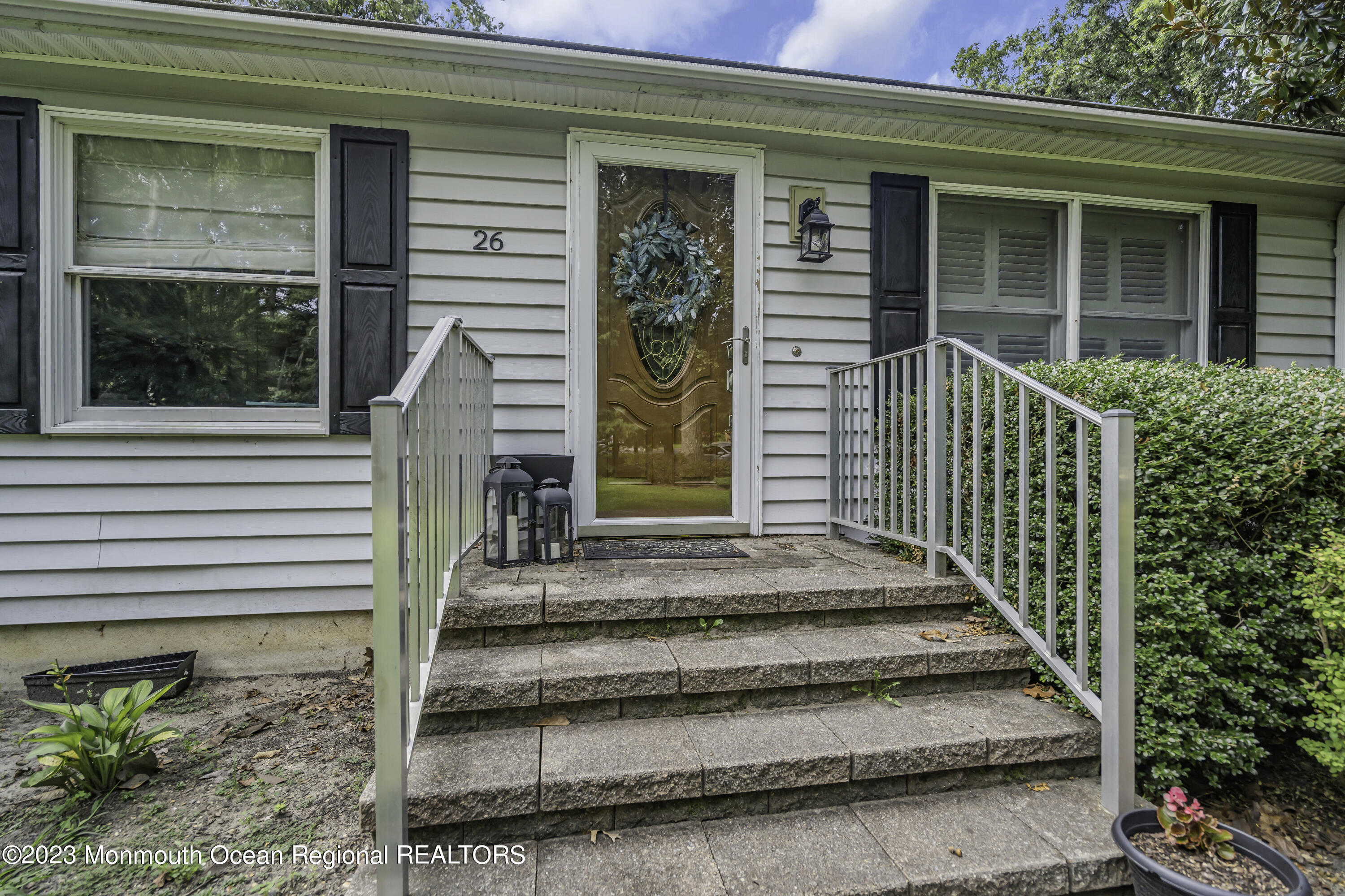 26 Frank Applegate Road Jackson, NJ 08527 - Photo 16 of 16 a view of a house with entrance and windows