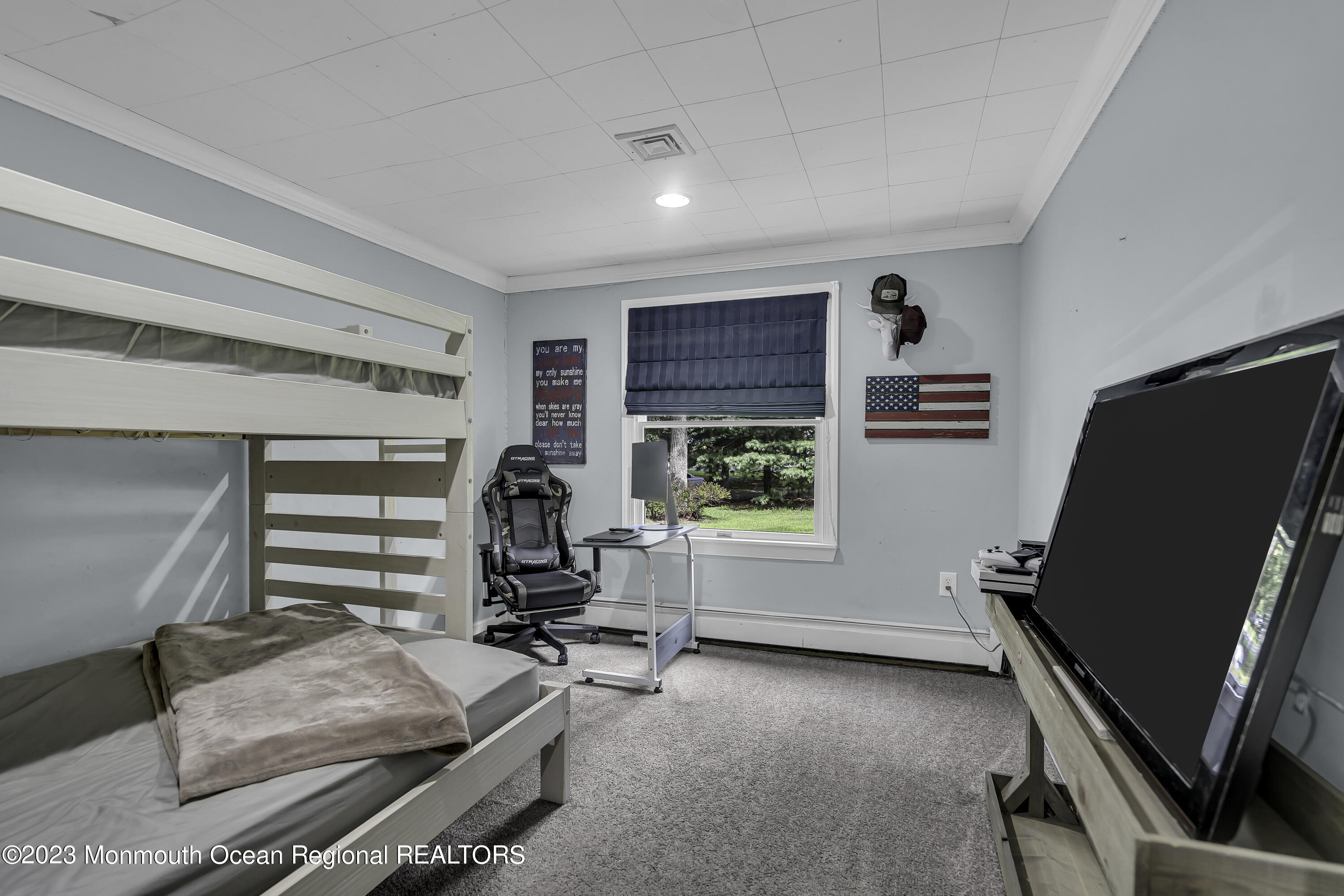 26 Frank Applegate Road Jackson, NJ 08527 - Photo 9 of 16 a room with gym equipment and a window