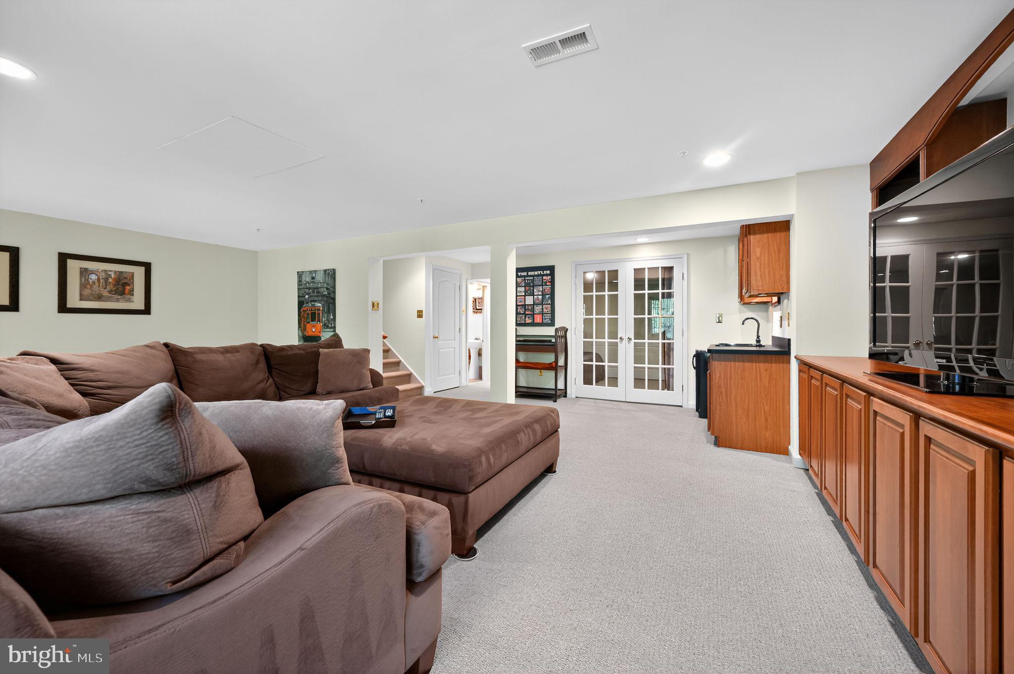 4616 Old Oak Road Doylestown, PA 18902 - Photo 23 of 29 Finished Basement Rec Room