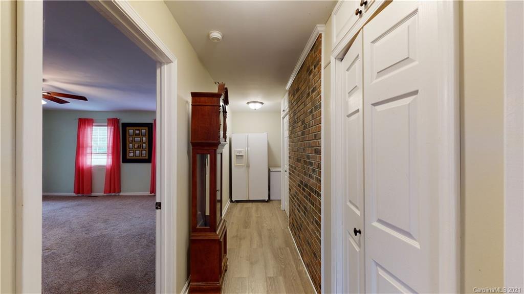 960 George Brown Road Crouse, NC 28033 - Photo 14 of 31 a view of hallway with wooden floor