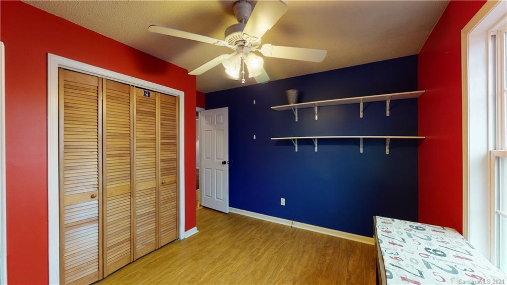 960 George Brown Road Crouse, NC 28033 - Photo 22 of 31 a view of livingroom with hardwood floor and ceiling fan