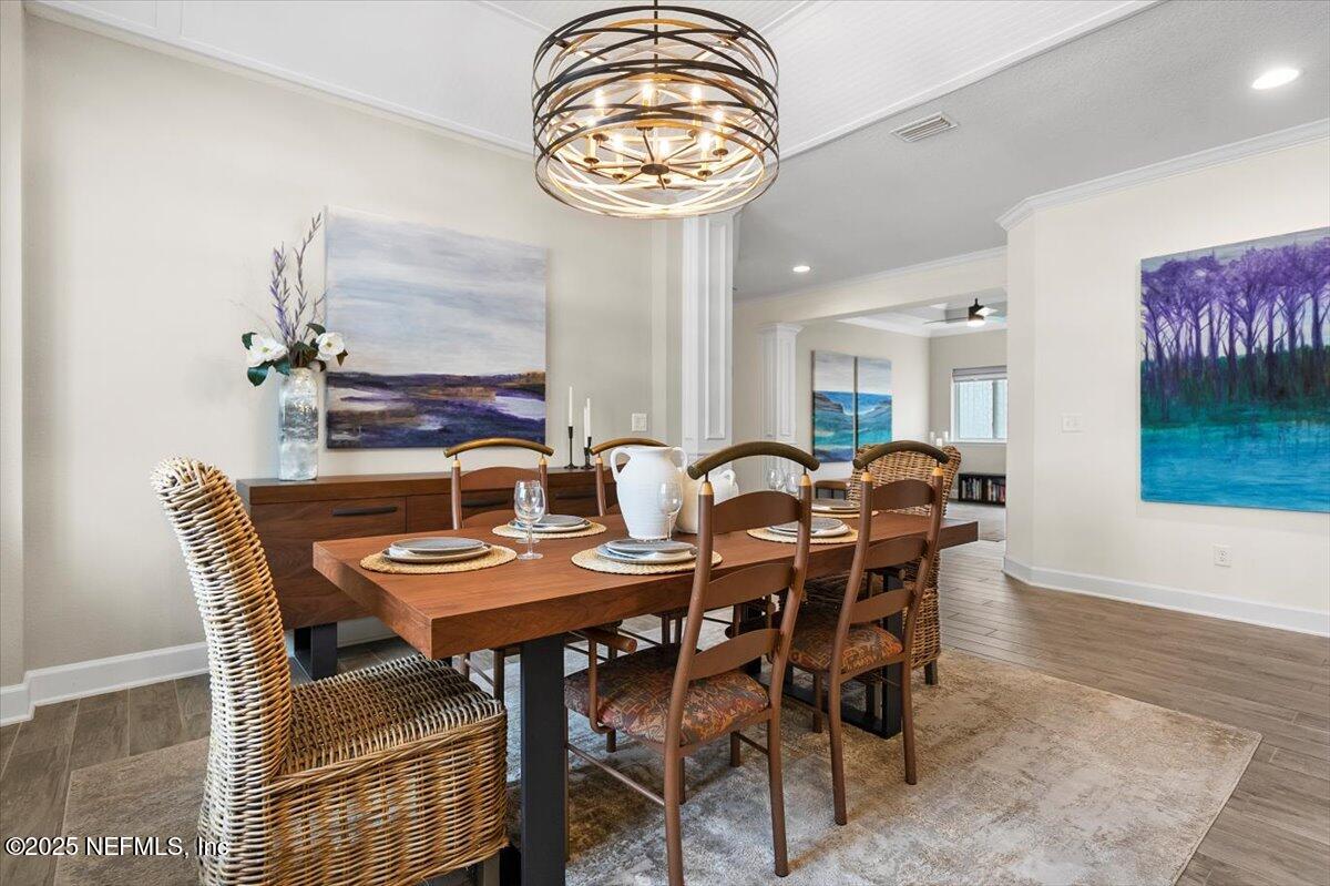 174 Beartooth Trail Ponte Vedra, FL 32081 - Photo 11 of 29 a view of a dining room with furniture