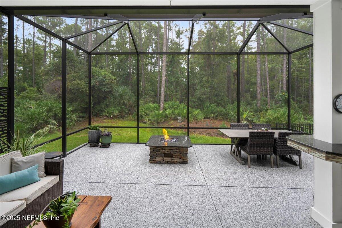 174 Beartooth Trail Ponte Vedra, FL 32081 - Photo 20 of 29 a house view with a sitting space and garden