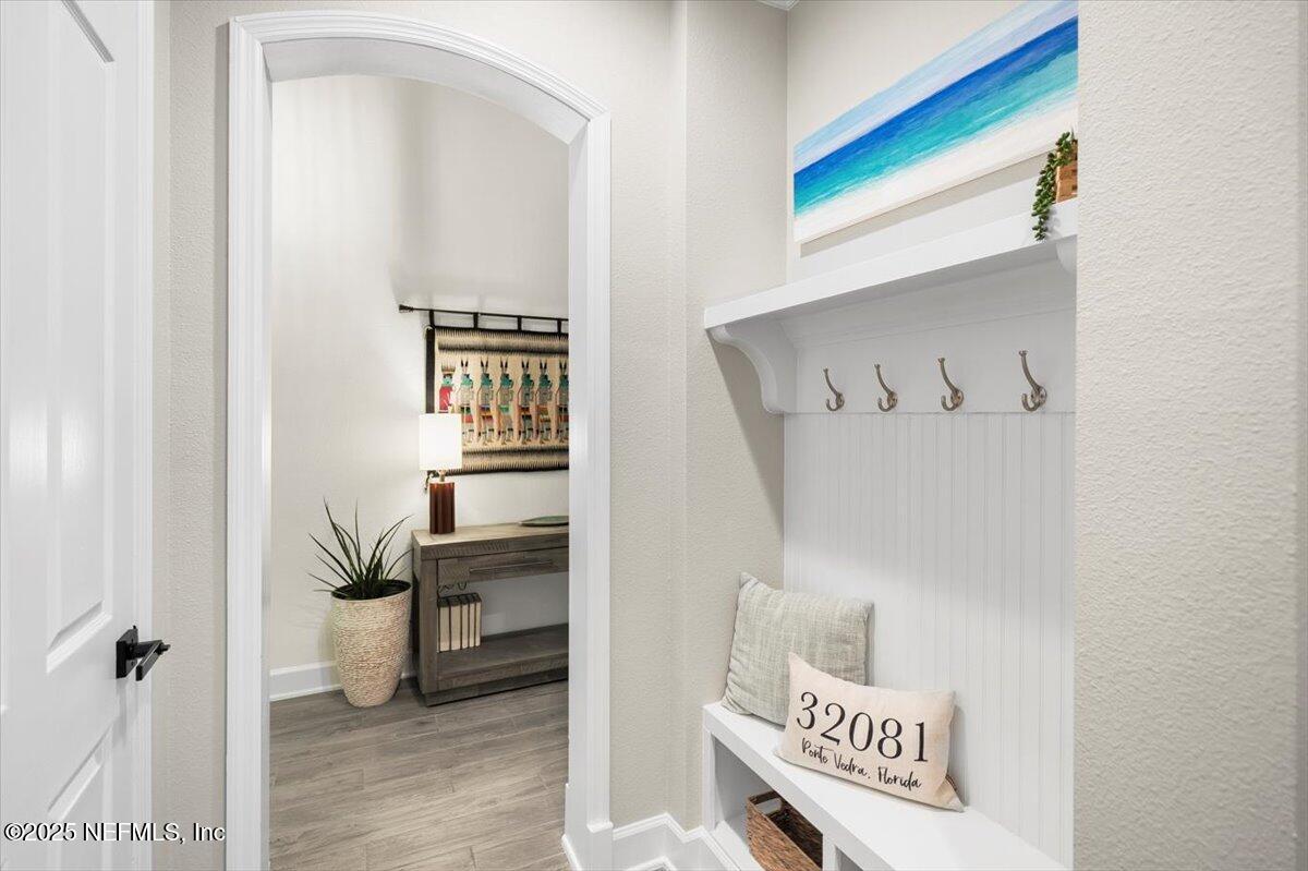 174 Beartooth Trail Ponte Vedra, FL 32081 - Photo 4 of 29 a view of an entryway with bench