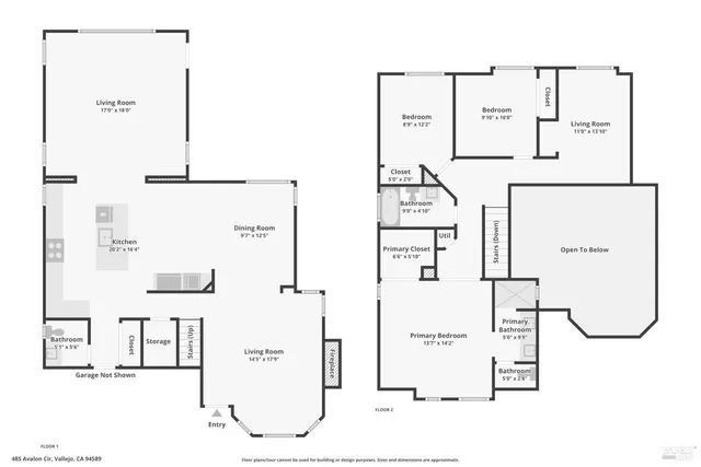 $698,290 | 485 Avalon Circle, Vallejo, CA 94589