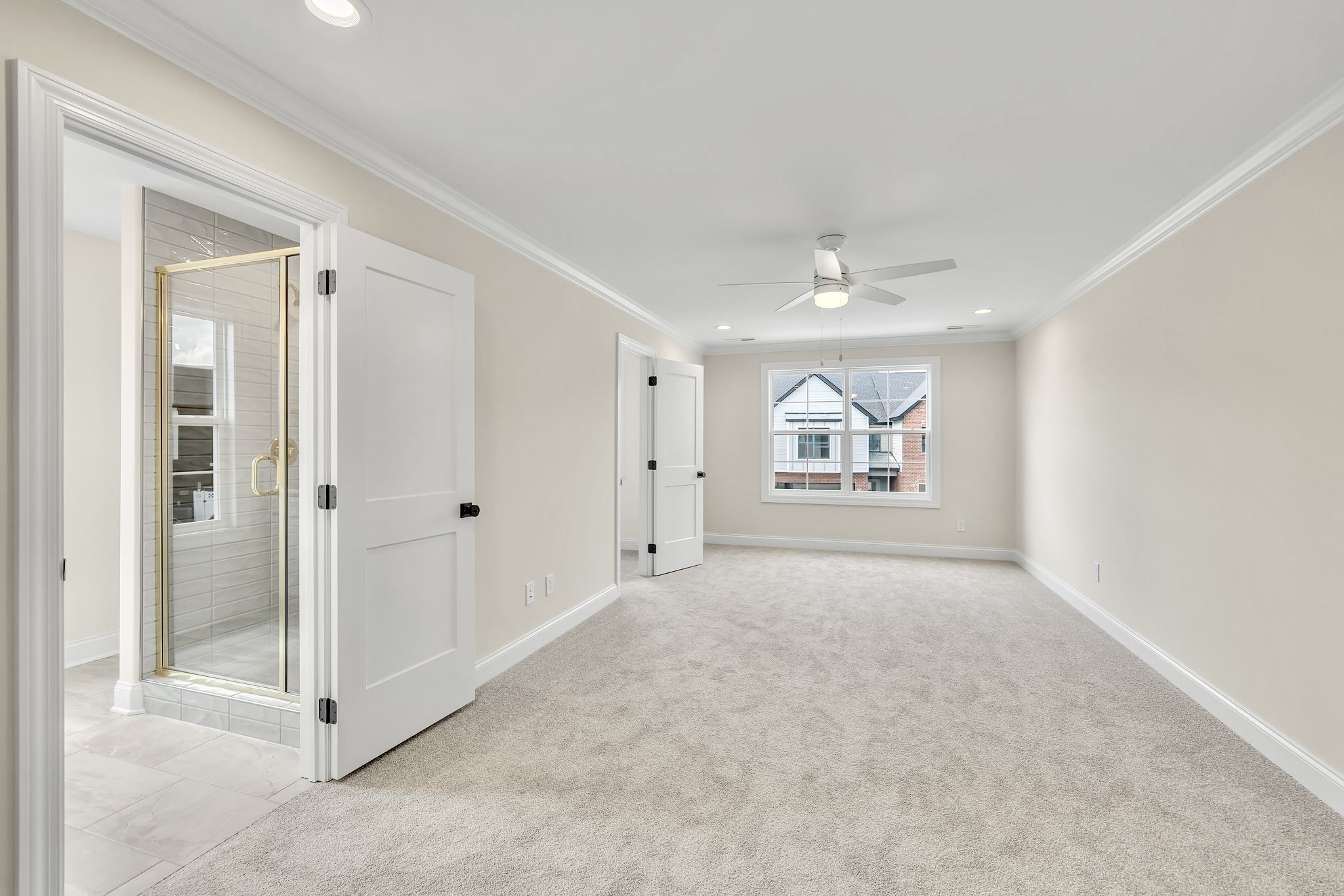 1917 Gracie Bug Loop Murfreesboro, TN 37128 - Photo 12 of 27 a view of a livingroom with a ceiling fan and window