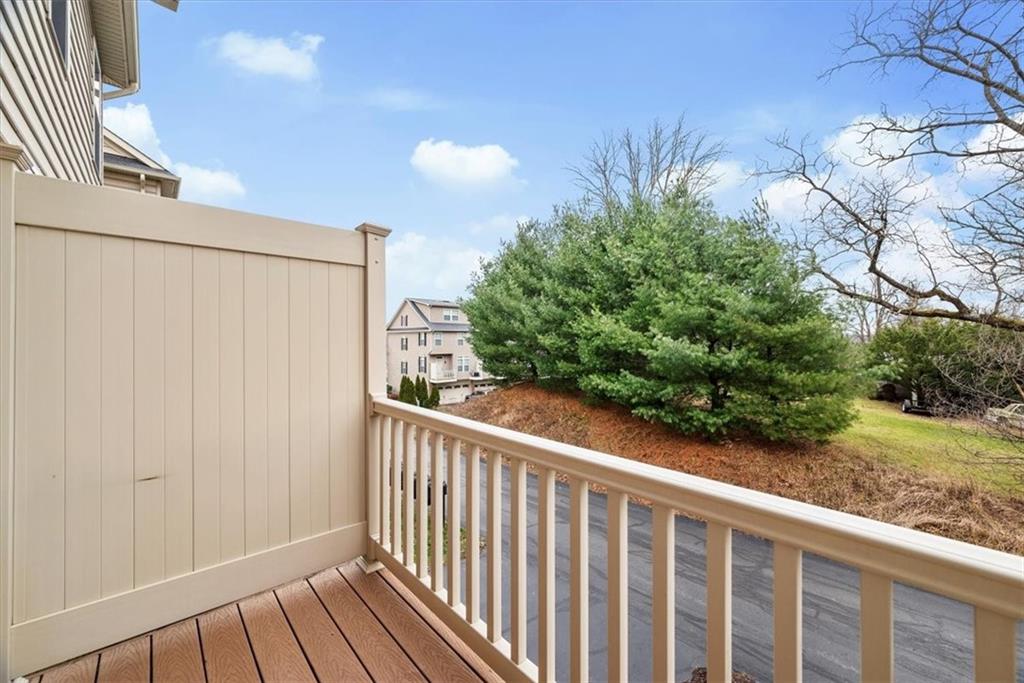 115 Lewisham Road Cranberry Township, PA 16066 - Photo 19 of 38 a view of a balcony with a pot