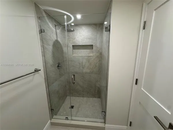 hallway with windows