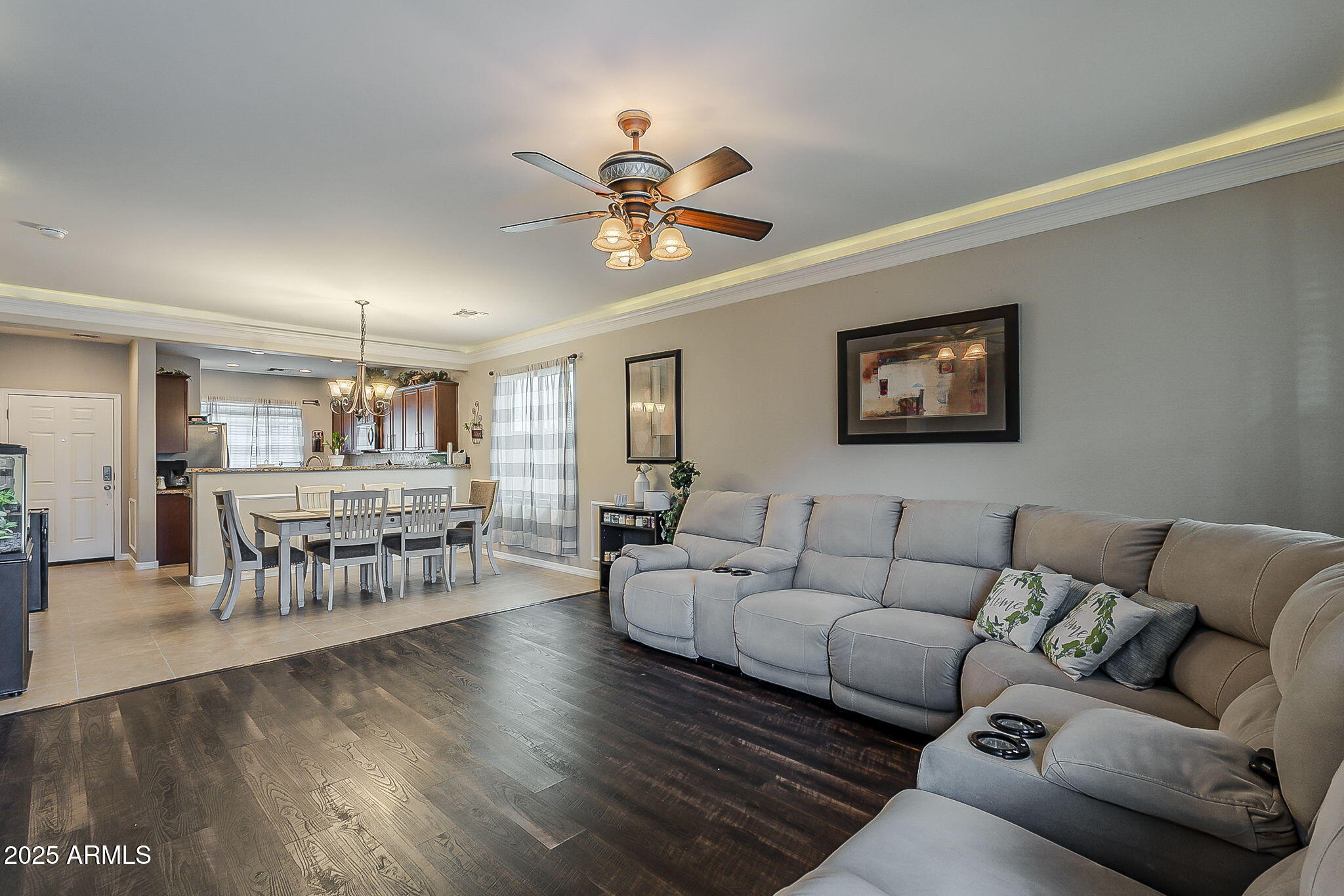 4407 West Crescent Road San Tan Valley, AZ 85144 - Photo 9 of 50 a living room with furniture and a large window