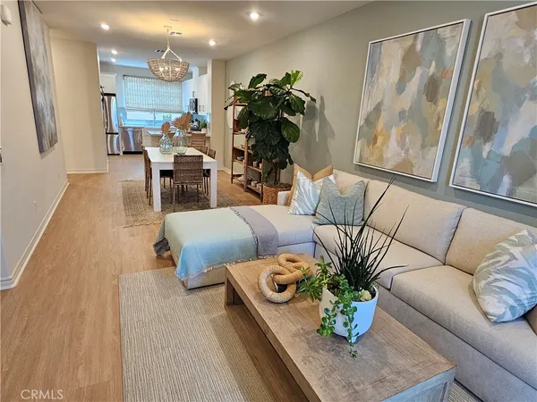 a bed room with a bed and a couch